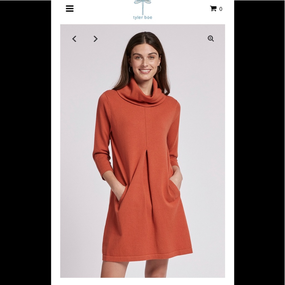 Tyler Boe Kim cotton cashmere dress